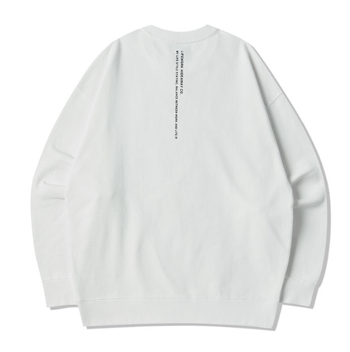 【LIFEWORK】★男女兼用★シリコーンラドックスウェットシャツ ライフワーク シリコン ラドック マンツーマンTシャツ (Life