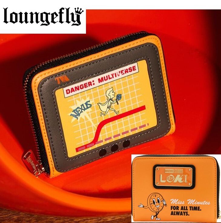 ◇Loungefly◇ Marvel Loki ロキ TVA ミスミニッツ 財布 ◇Loungefly◇ Marvel Loki ロキ TVA ミスミニッツ 財布 (LOUNGE