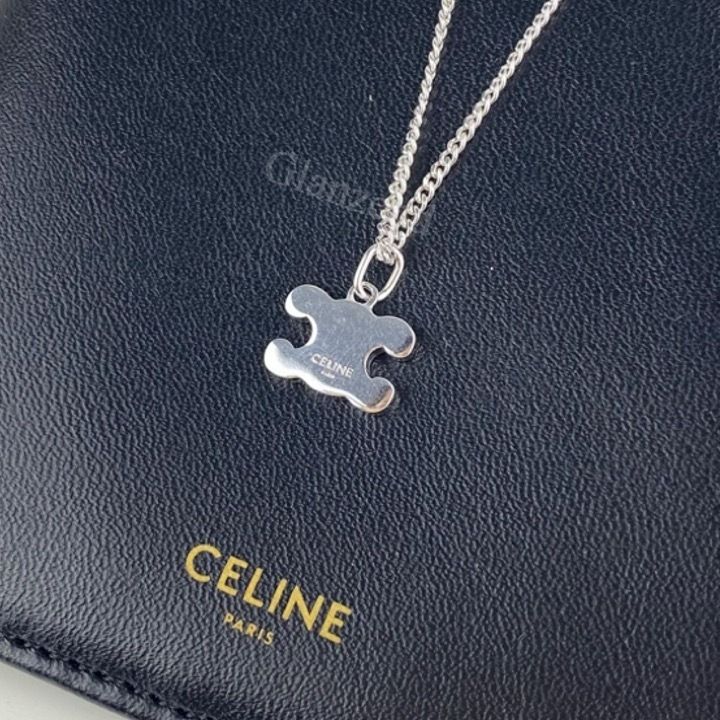 新作登場！【CELINE】トリオンフ ラインストーン ネックレスレス