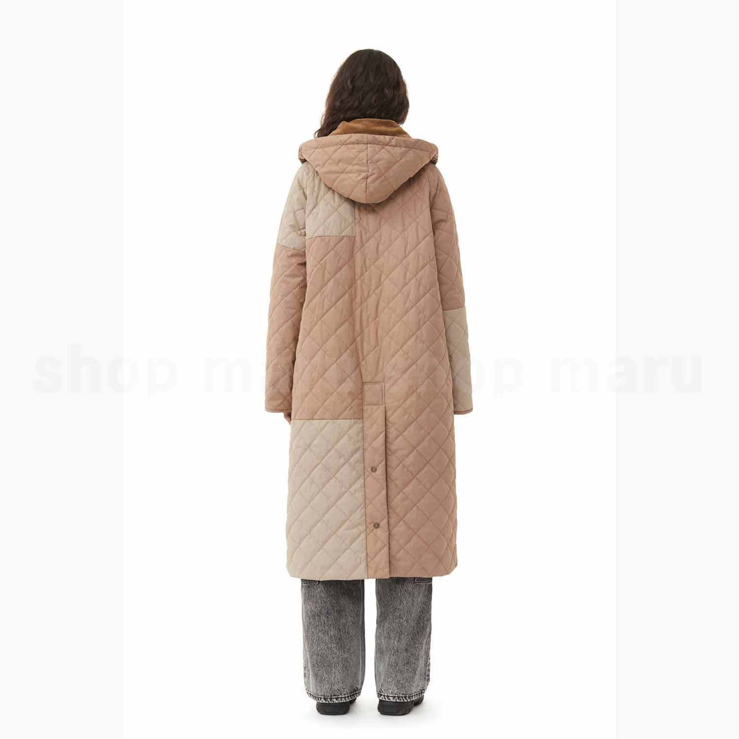 Ganni◇Barbour x GANNI BURGHLEY キルティング ジャケット