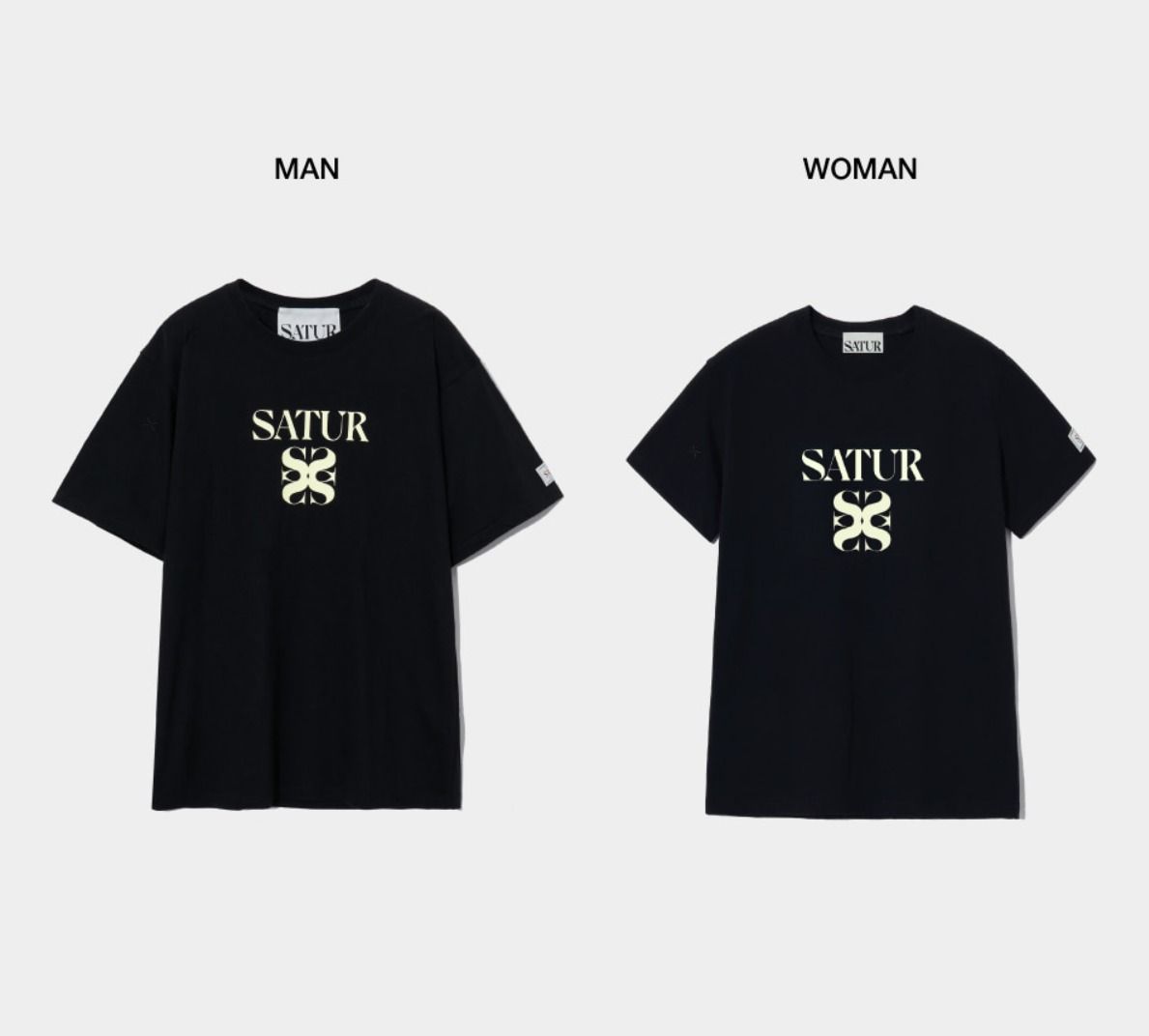 発掘 - 新登場ブランド ☆送料・関税込☆SATUR☆Classic Logo T-shirts☆ (SATUR/T トップス