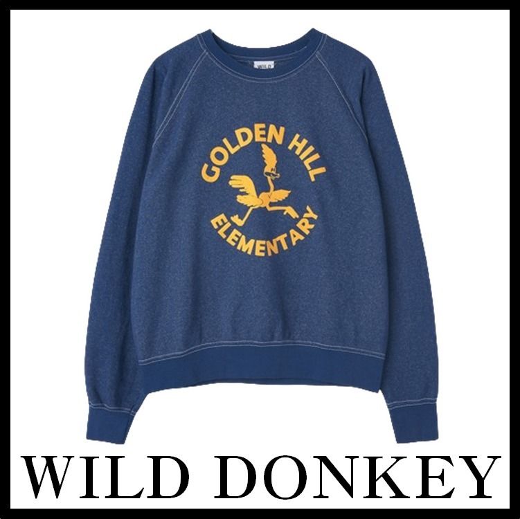 ☆関税込☆WILD DONKEY☆GOLDEN SWEATSHIRT☆ (Wild Donkey