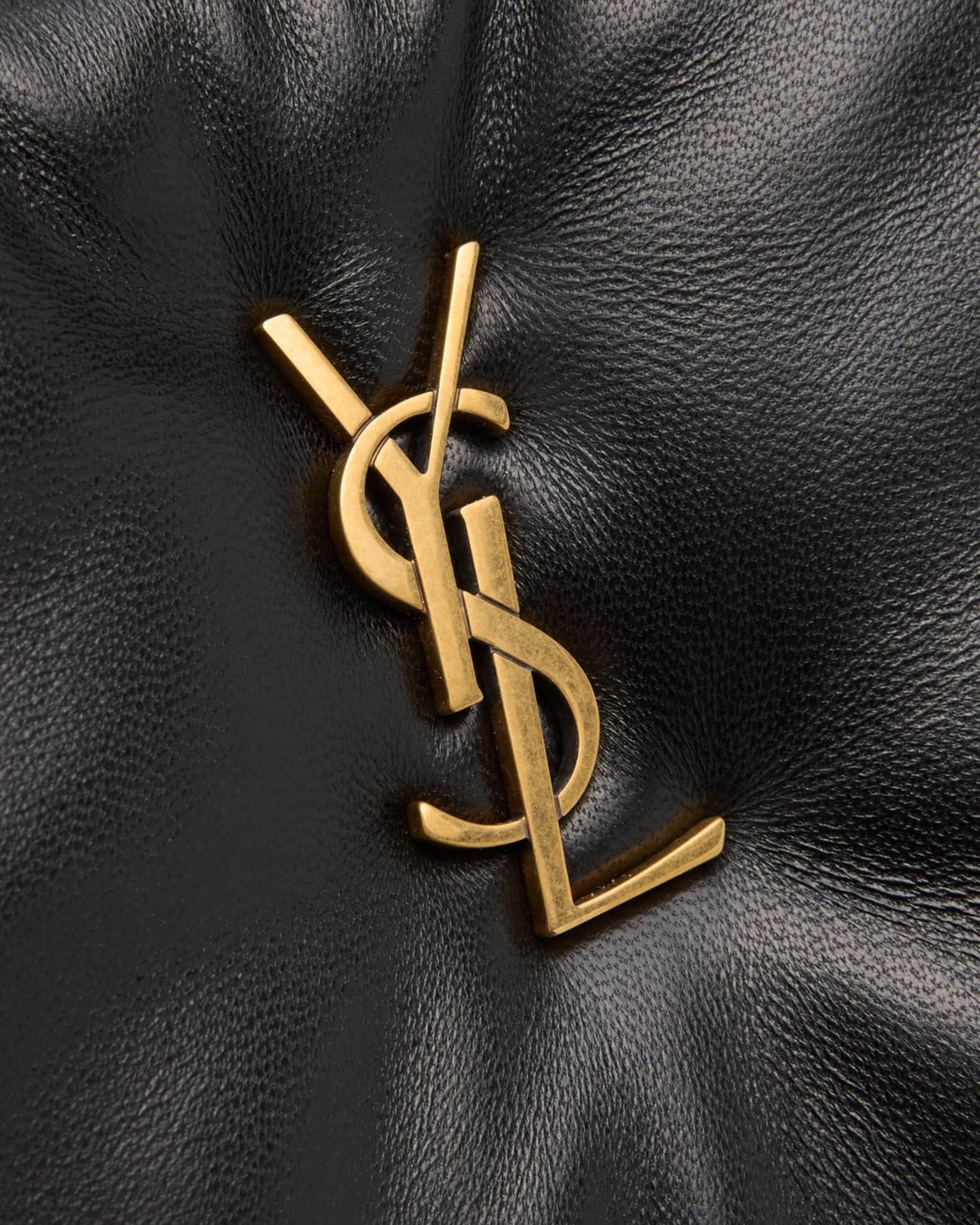 SAINT LAURENT】人気 カサンドラ ミニ化粧ポーチ ラムスキン