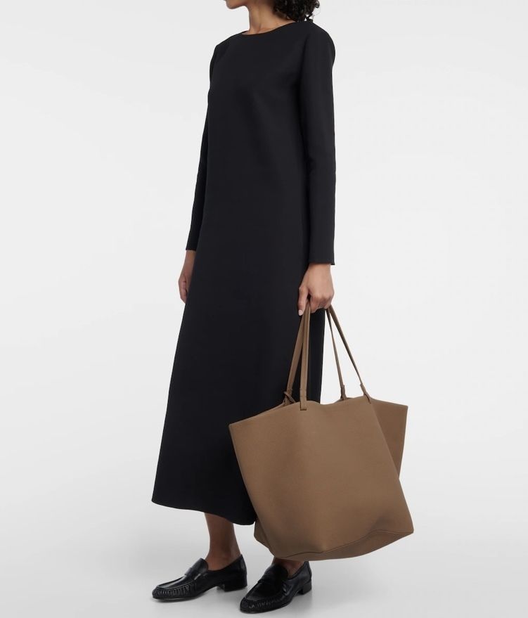 【関税込み】The Row ブラウン XL Park トートバッグ 関税込☆ THE ROW ザ・ロウ park XL leather tote bag brown