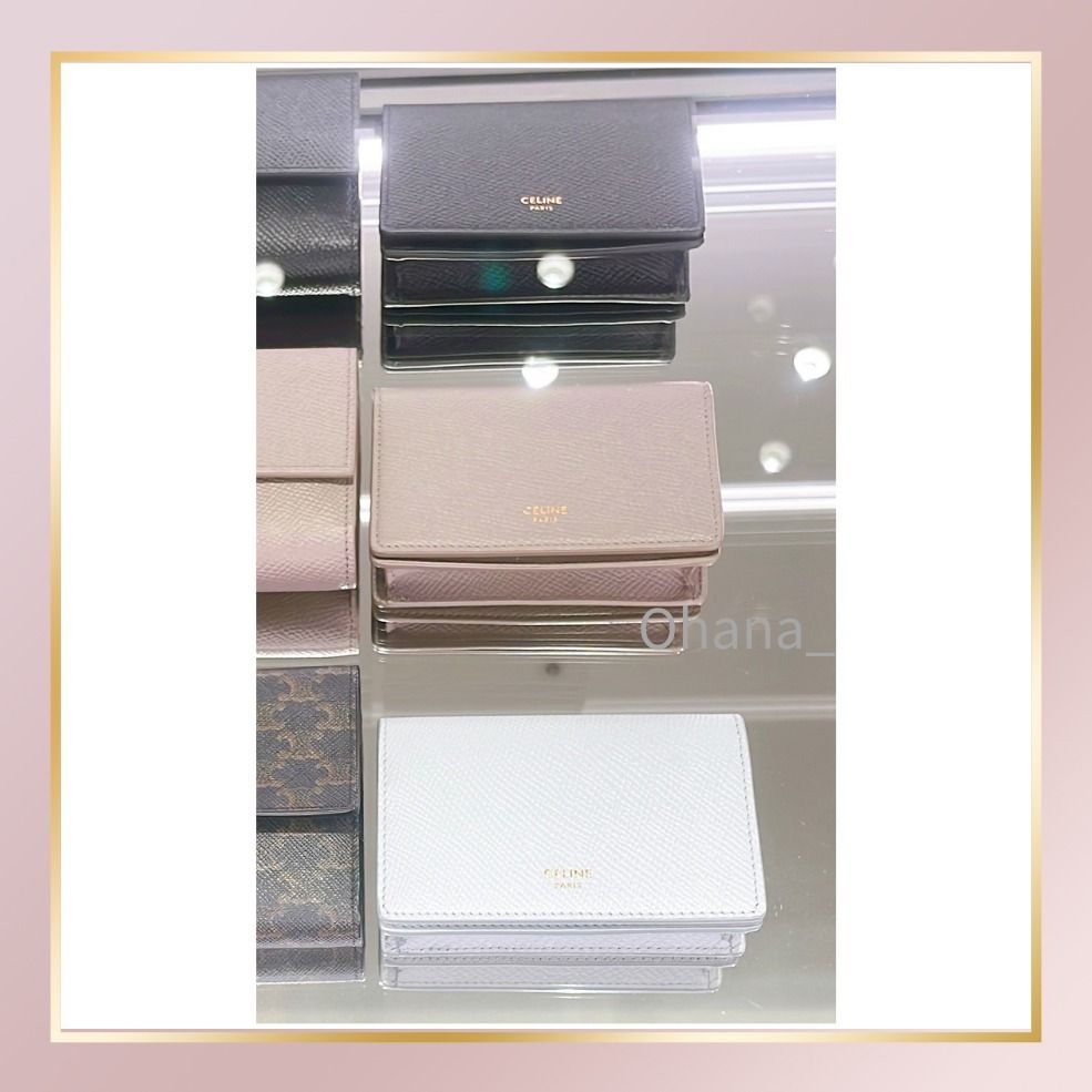 CELINE】ビジネスカードホルダー ロゴ シンプル ユニセックス