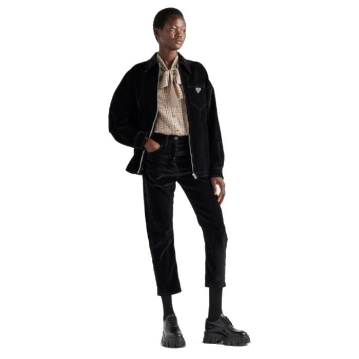 22AW】新作 Re-Nylon ブルゾンジャケット◇プラダ◇ (PRADA
