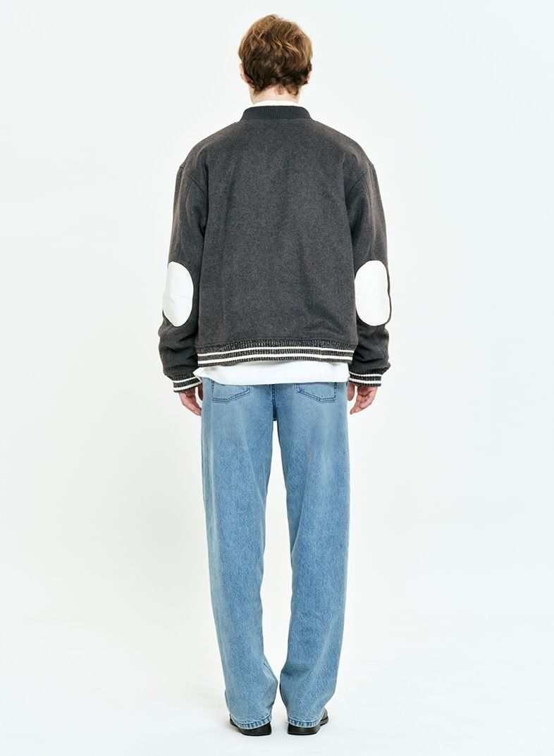 ☆韓国の人気☆【KIRSH】☆UNI RIB POINT VARSITY JACKE.T☆ ☆韓国の人気☆【KIRSH】☆UNI RIB POINT VARSITY JACKE.T