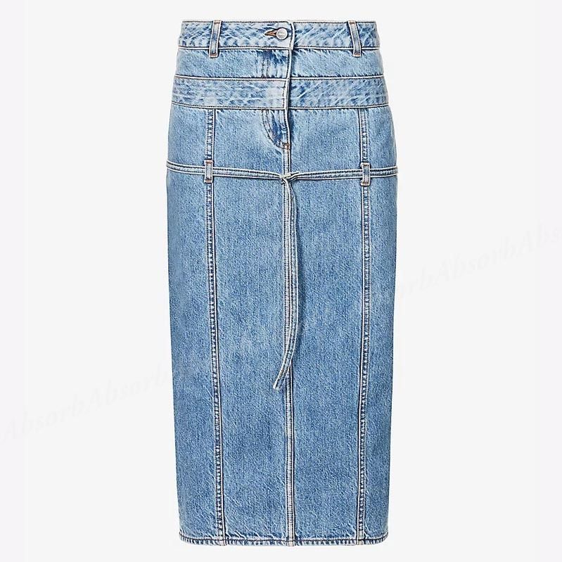 【23AW NEW】JACQUEMUS_woman / ベルト付き デニム スカート 23AW NEW】JACQUEMUS_woman / ベルト付き デニム スカート