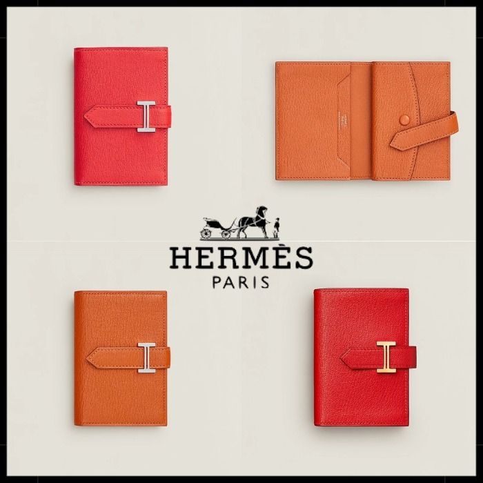 【一つは欲しい上質な革小物☆】HERMES ミニウォレット 即完売☆プレゼントにも早めに！】HERMES ベアン ミニ 財布
