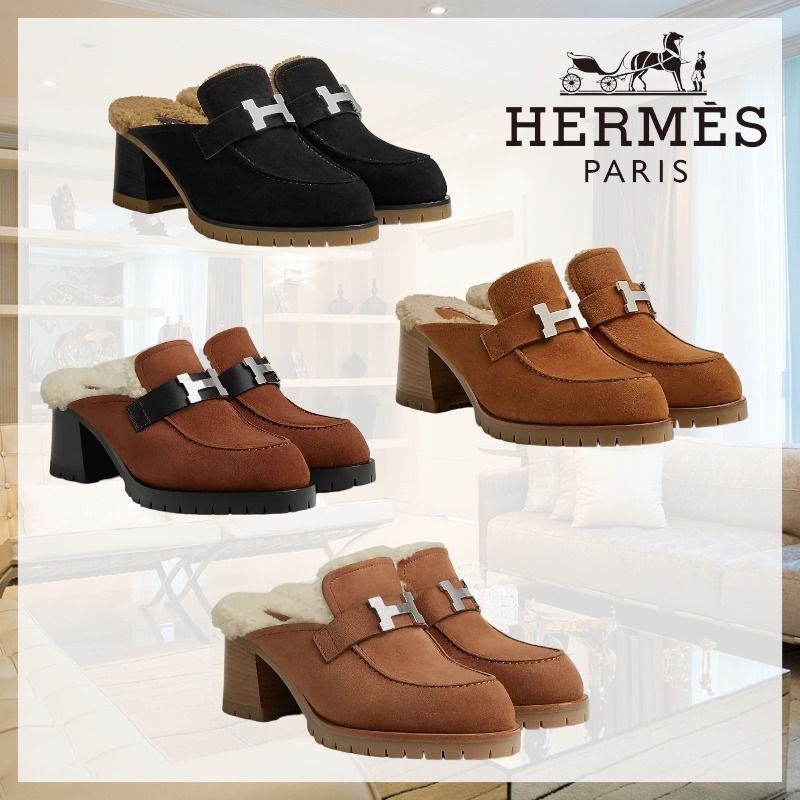 人気【HERMES】フロール 60 ミュール 多彩なカラーが豊富☆】HERMES 《フロール》60 ミュール (HERMES