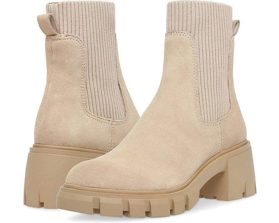 Steve Madden ニットソックス ラグソール サイドゴア ブーツ Steve Madden ニットソックス ラグソール サイドゴア ブーツ
