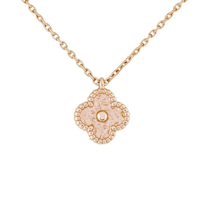 国内直営店♡スウィート アルハンブラ ペンダント 口コミ・レビュー｜Van Cleef & Arpels スウィート アルハンブラ