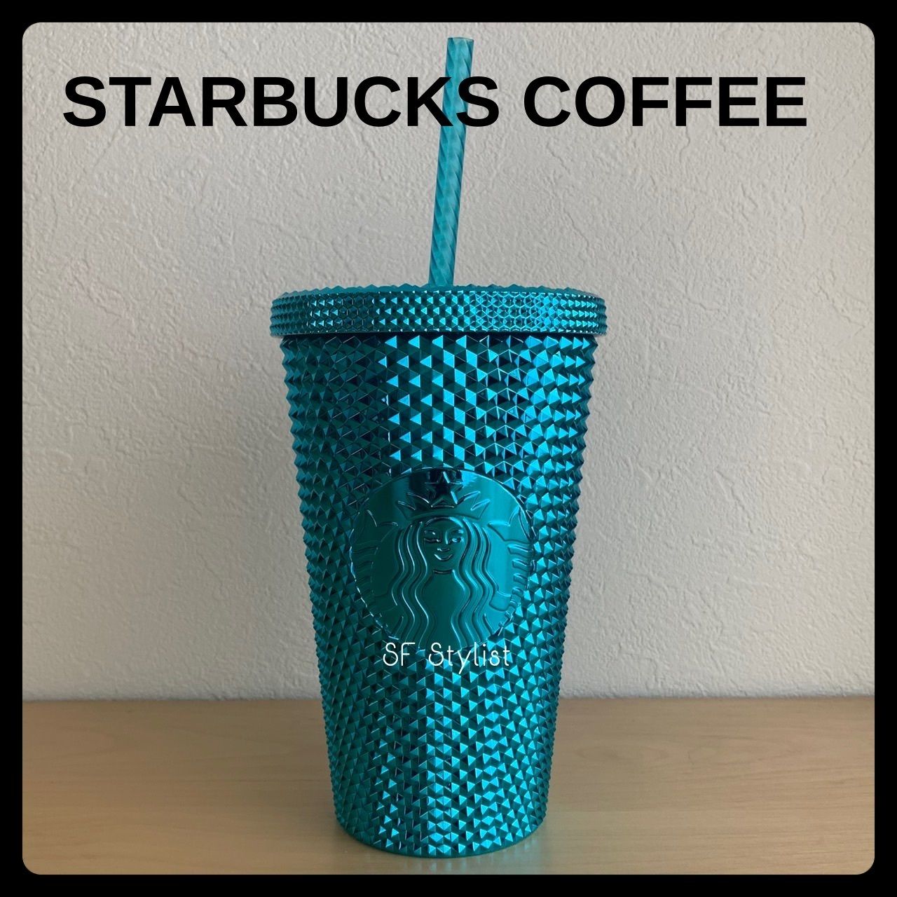 北米限定★Starbucksキラキラ素敵なブルー青ベンティタンブラー USA限定☆Starbucksキラキラホリデーブルーグランデタンブラー