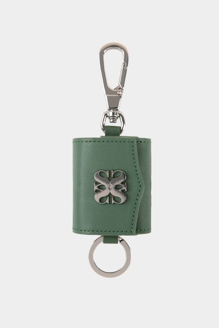 ☆関税込☆SATUR☆Keyring Leather Airpods case☆ (SATUR