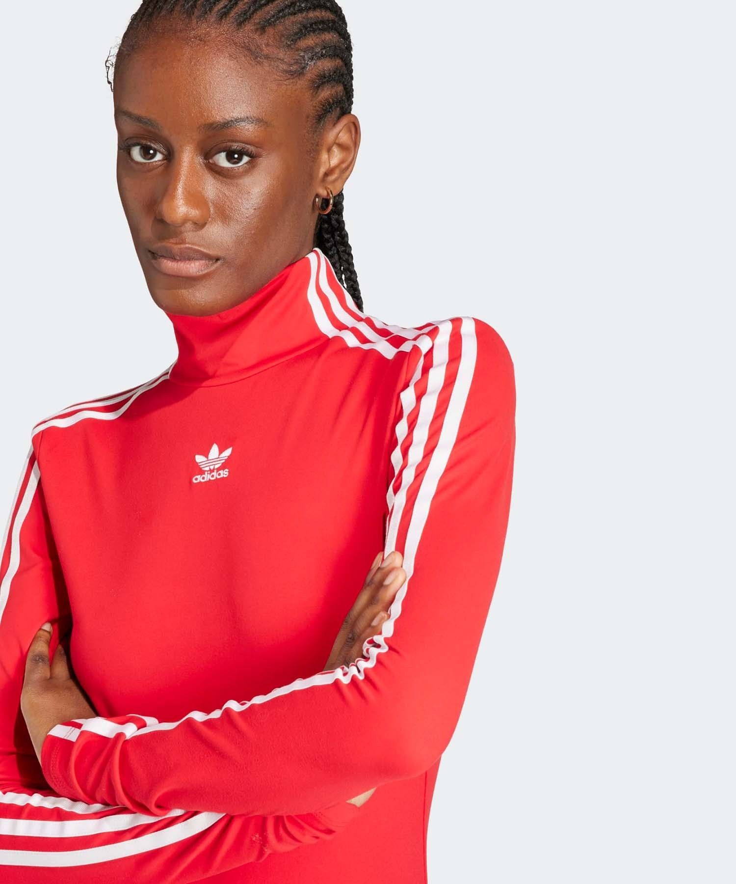 [ADIDAS] ワンピース ADILENIUM タイトカットドレス レッド ADIDAS] ワンピース ADILENIUM タイトカットドレス レッド