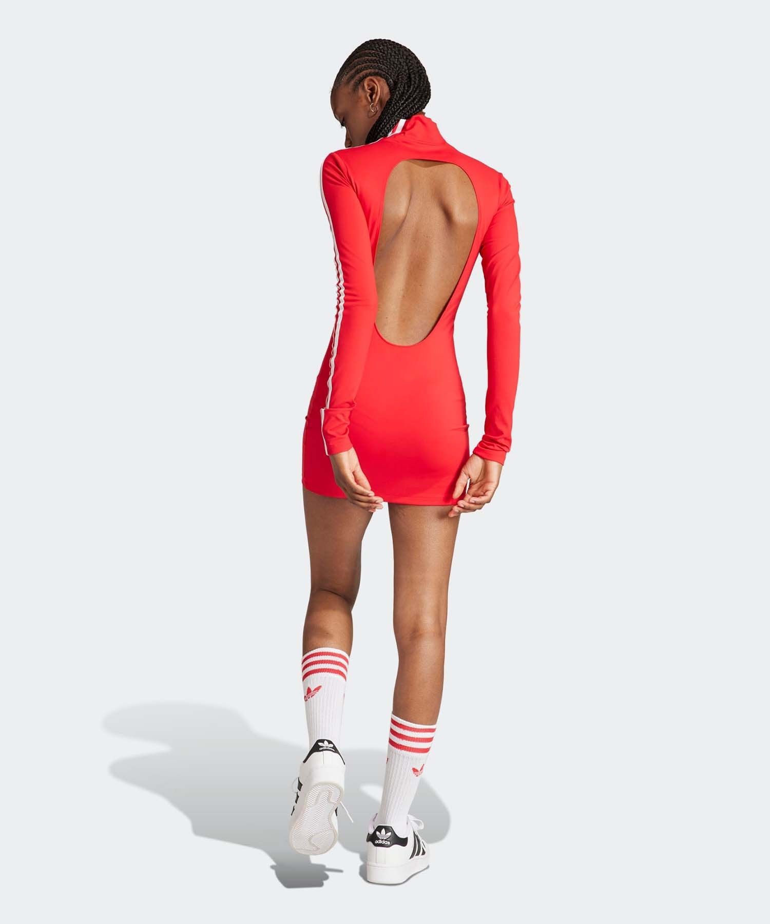[ADIDAS] ワンピース ADILENIUM タイトカットドレス レッド ADIDAS] ワンピース ADILENIUM タイトカットドレス レッド