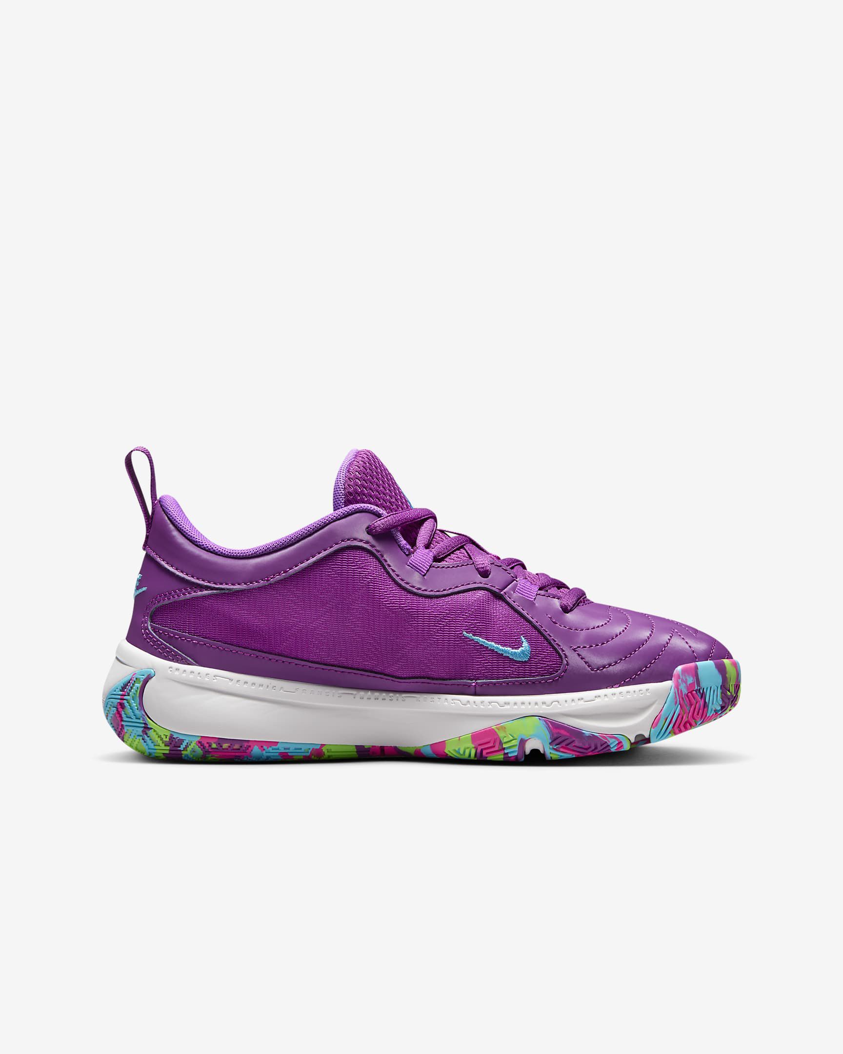Nike Freak 5 GS Keep It A Buck Red Gold Green Kids Women