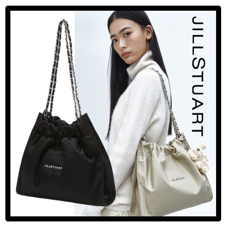 激安 ☆関税込☆JILLSTUART☆COCO M ショルダーバッグ NYLON チェーン バッグ