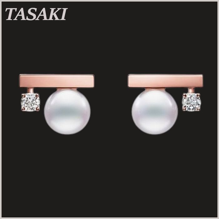 TASAKI “プチ” バランス クラス イヤリング サクラゴールド
