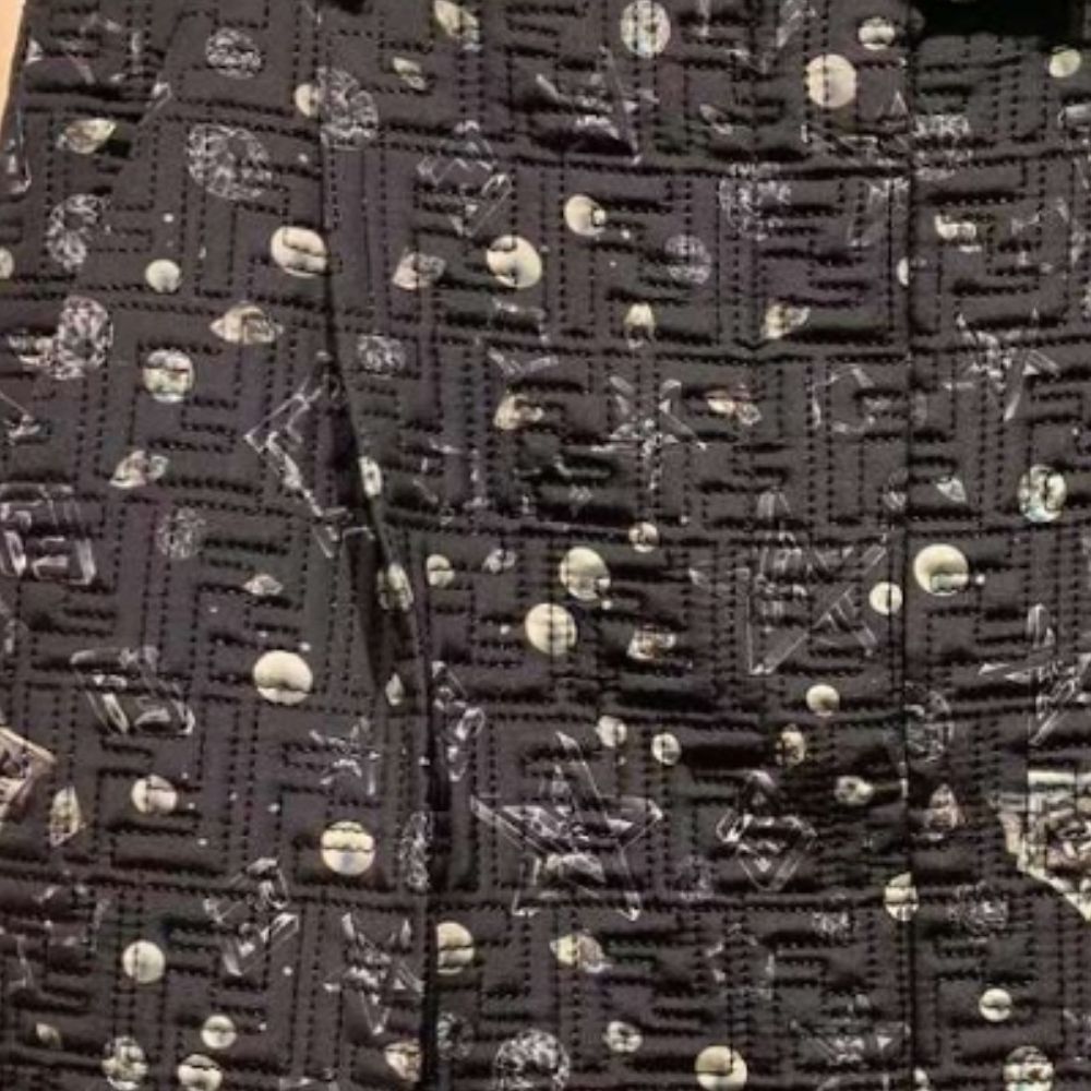 23FW【FENDI】スカート ブルー クレープデシン ミニ FFモチーフ 23FW【FENDI】スカート ブルー クレープデシン ミニ FFモチーフ