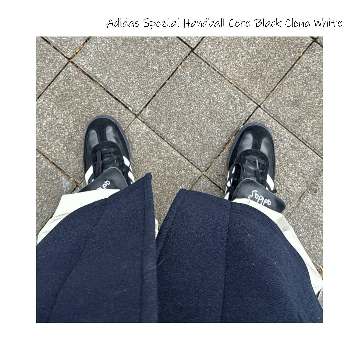 ☆ Adidas ☆ Spezial Handball Core Black Cloud White (adidas