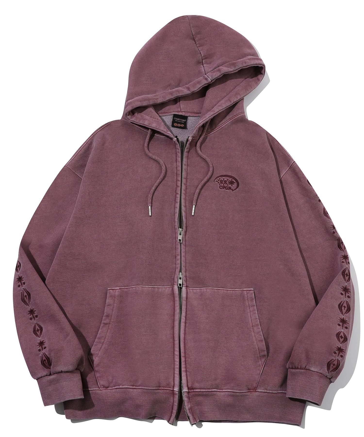 ★CPGN STUDIO★送料込み★[2-WAY] CP STAR Pigment Hood Zip-Up MUSINSA | CPGN STUDIO [2-WAY] CP STAR Pigment Hood Zip-up