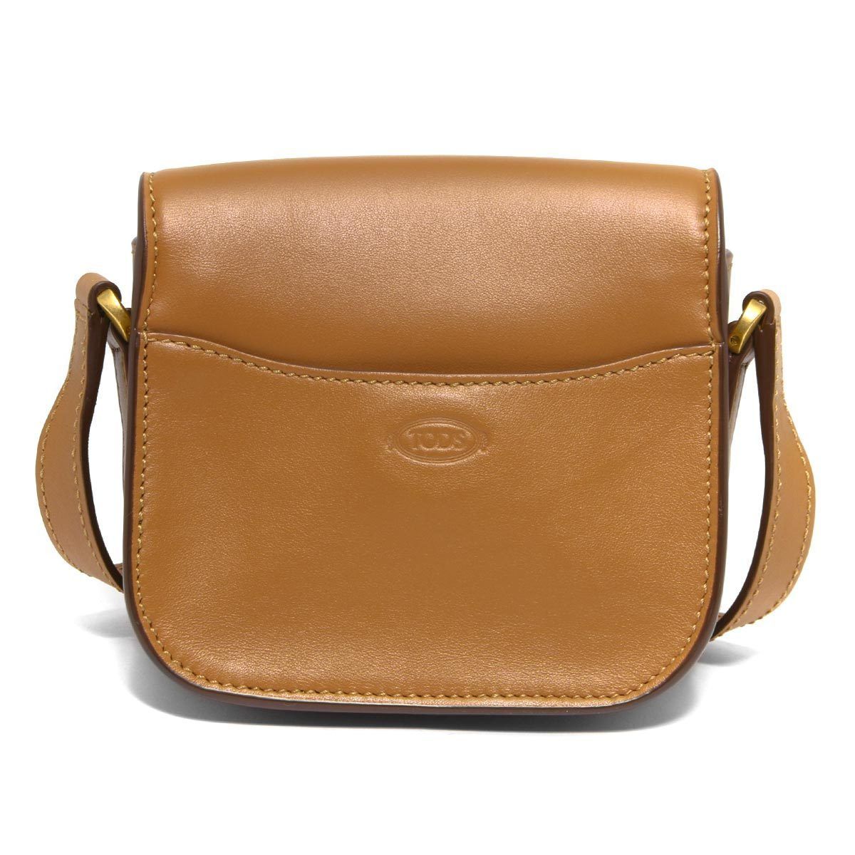 TOD'S ショルダーバッグ ケニアキャメルブラウン レディース