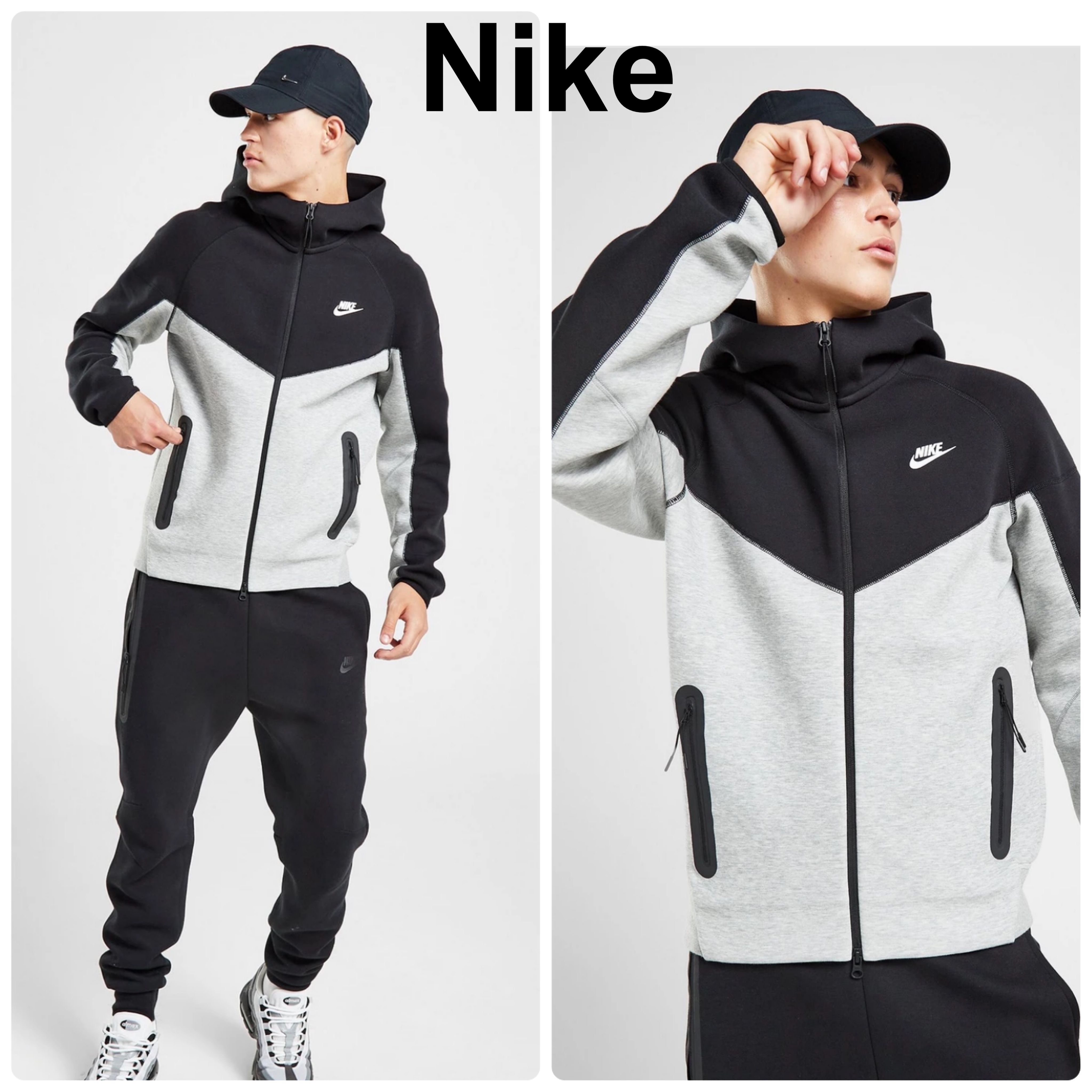 NIKE テックフリース　パーカー　フーディー　ナイキ海外カラーです