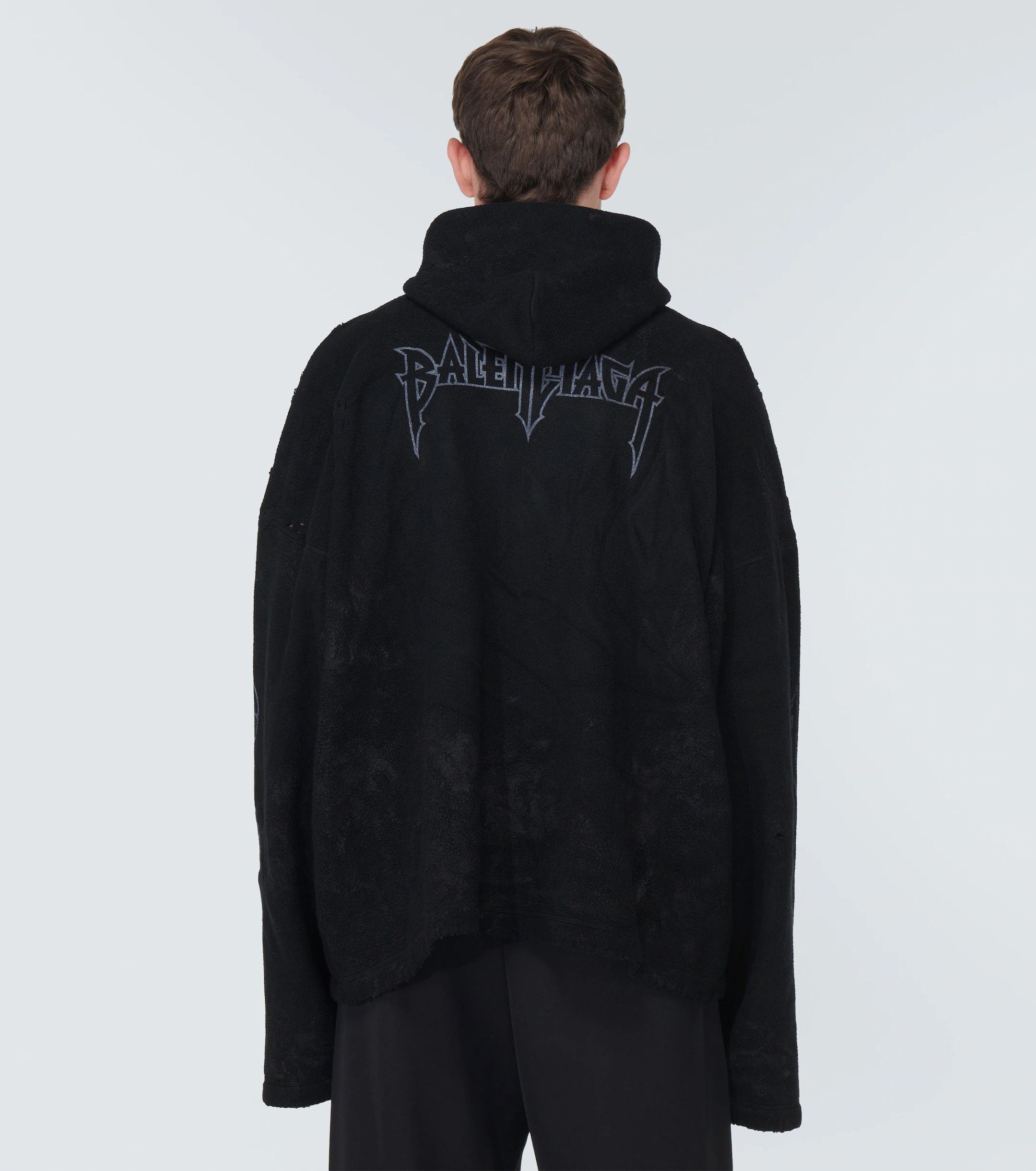 国内発】BALENCIAGA PARIS MOON クリンクル フーディ