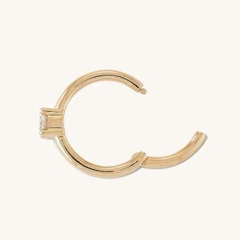 【再入荷！】 MEJURI☆シングル軟骨ピアス☆ダイヤモンド・ミニフープ (MEJURI アクセサリー