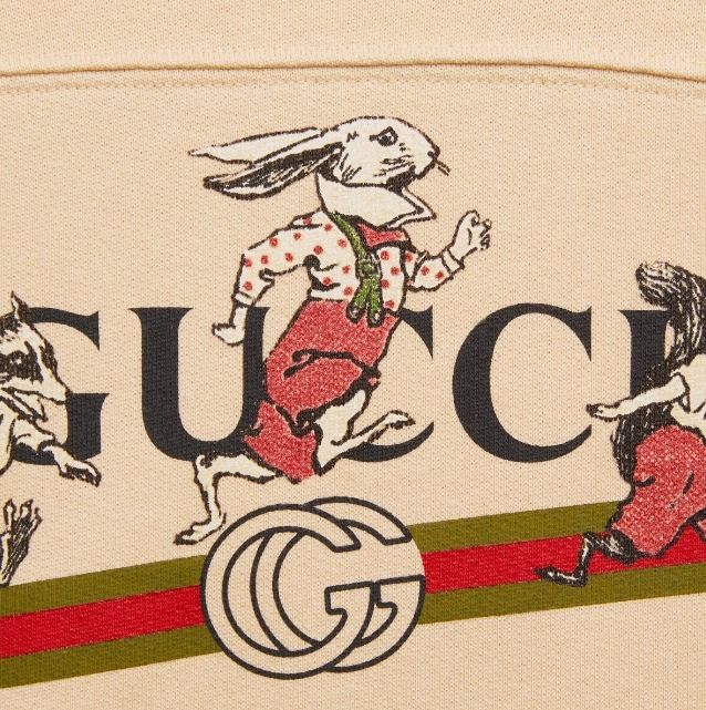 国内発送☆GUCCI】コットンジャージー スウェットシャツ (GUCCI