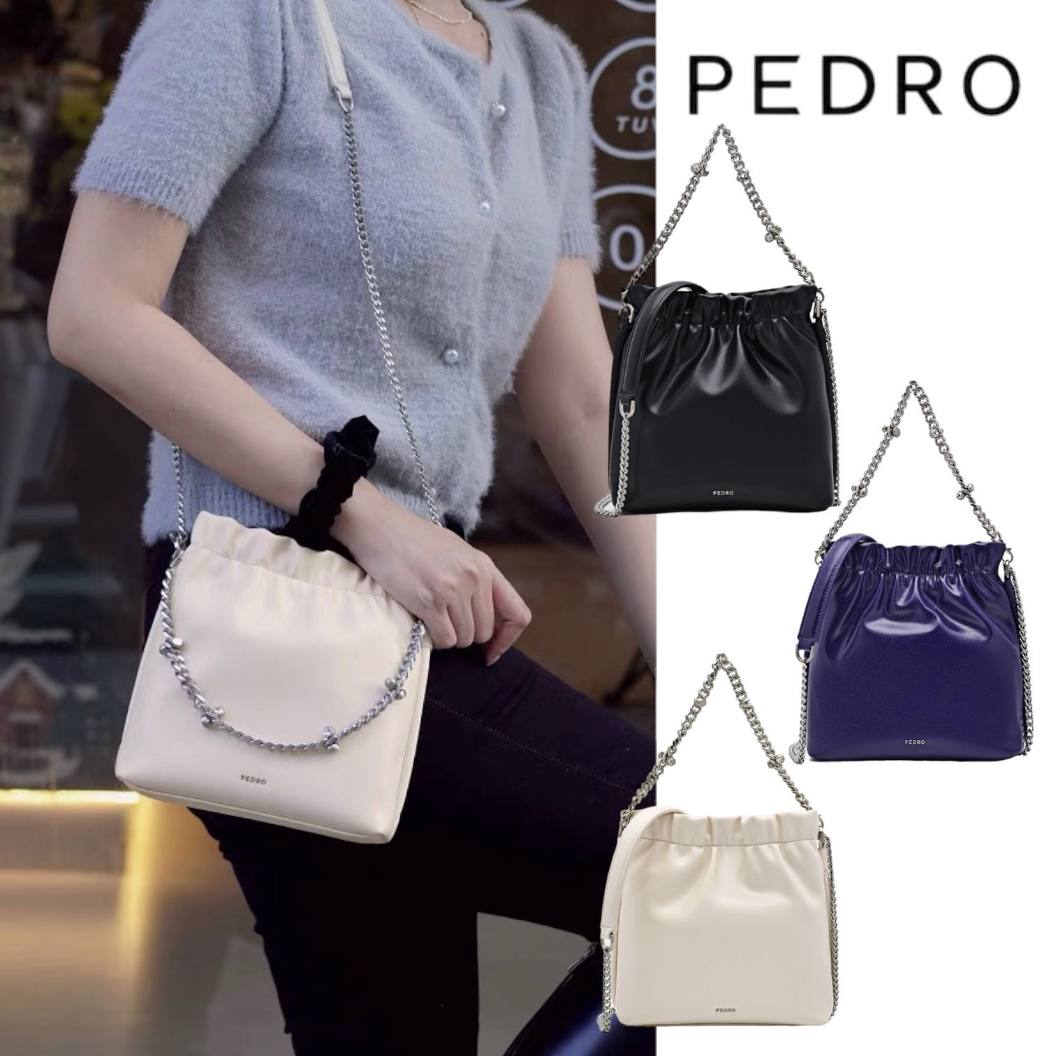 ペドロ PEDRO ICON レディース チェーンバッグ チェーンバッグ Pedro(ペドロ) バッグ・カバン(レディース