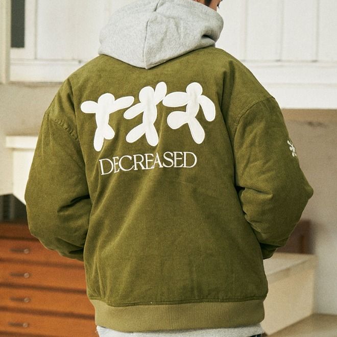 ジャケット NASTYKICK Polka Corduroy Varsity Jacket FK134 NASTYKICK Polka Corduroy Varsity Jacket FK134 (NASTYKICK