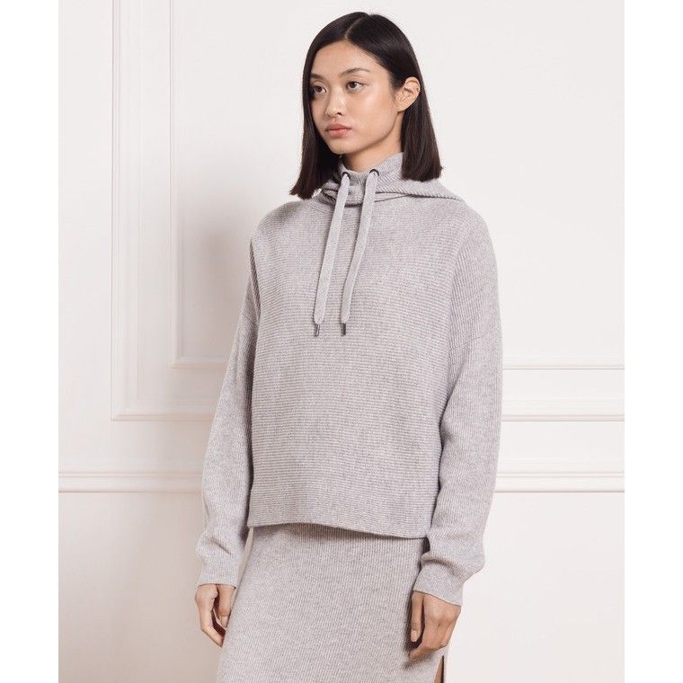 BRUNELLO CUCINELLI カシミヤ シルク ニット セーター グレー