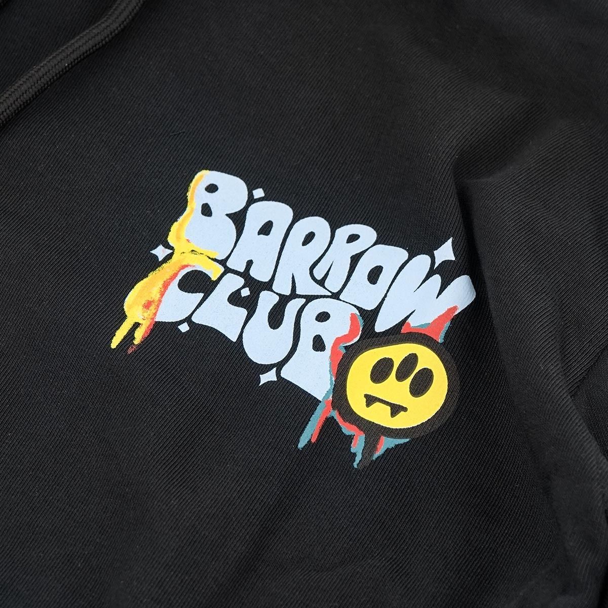 【国内即発】[バロー バロウ]BARROW パーカー rhj23aws142blk 国内即発】[バロー バロウ]BARROW パーカー rhj23aws142blk