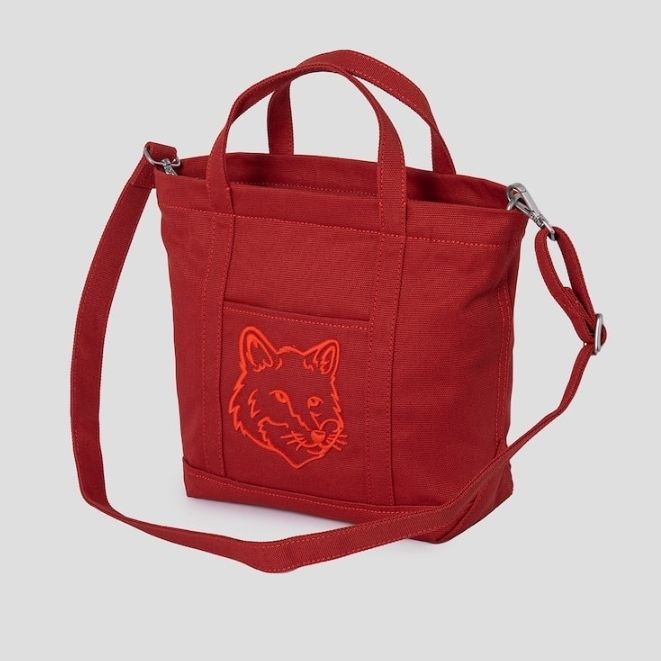 セール】FOX HEAD XL TOTE（トートバッグ）｜Maison Kitsune