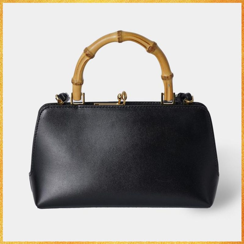 関税送料無料】Jil Sander Goji Bamboo ミニ ハンドバッグ (Jil