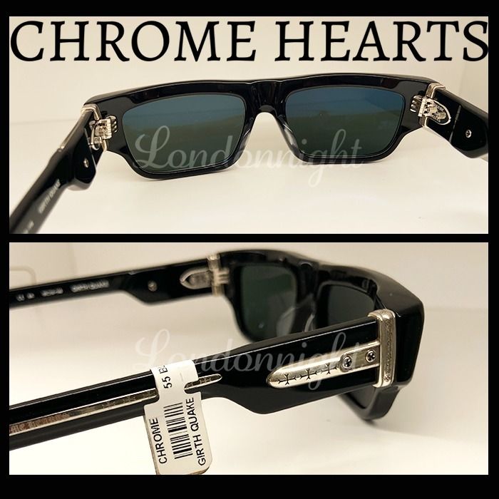 CHROME HEARTS】GIRTH QUAKE ブラック (CHROME HEARTS