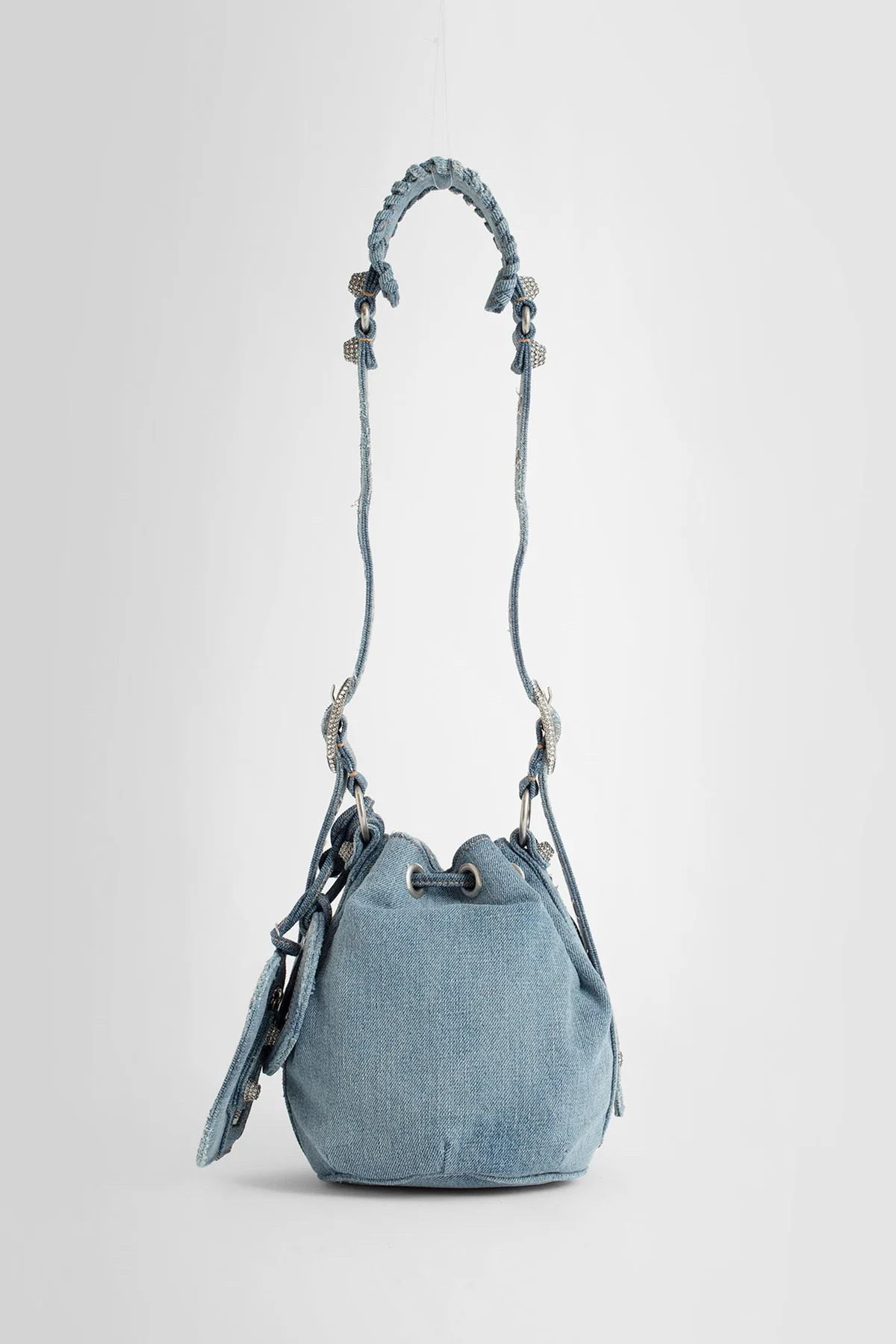 直営店☆BALENCIAGA☆ Le Cagole XS ロゴ デニム バケットバッグ 楽天市場】バレンシアガ BALENCIAGA LE CAGOLE XSバケットバッグ