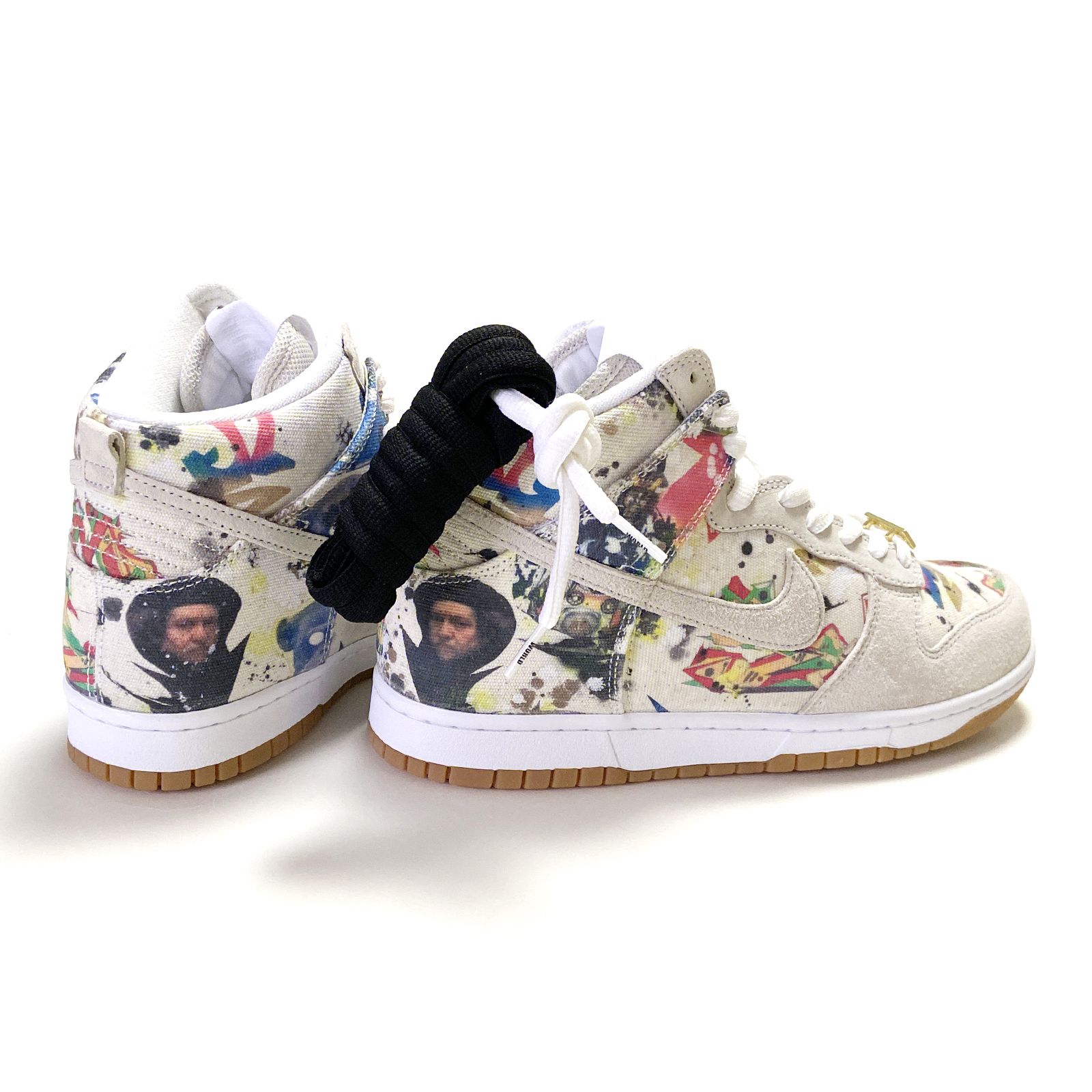 Supreme】NIKE SB DUNK HIGH RAMMELLZEE ホワイト【se1182r
