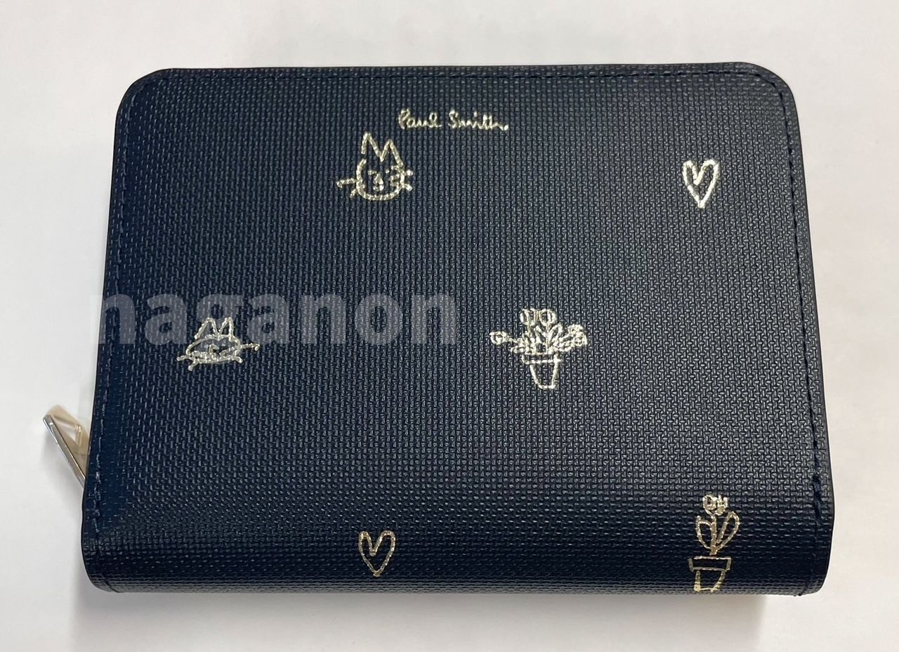 Paul Smith】大人気！ミックスドゥードゥル SS24 2つ折り財布