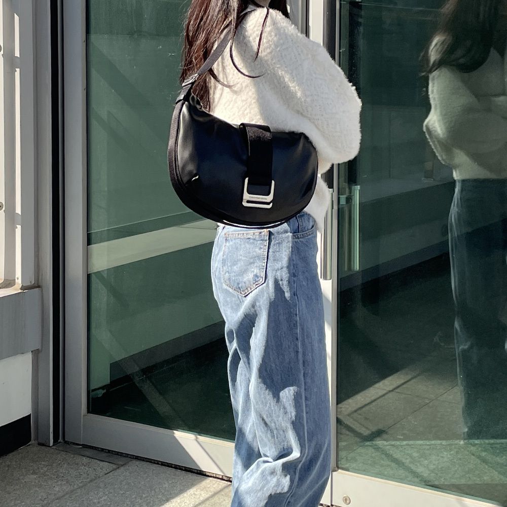CALVIN KLEIN】CKJeans クレセントショルダーバッグ◇送料無料