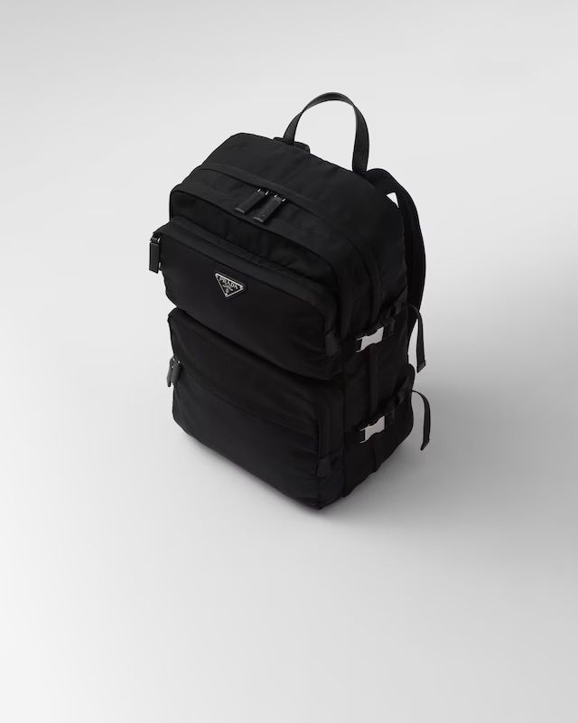 永遠の憧れ】PRADA Re-Nylon xサフィアーノレザーバックパック