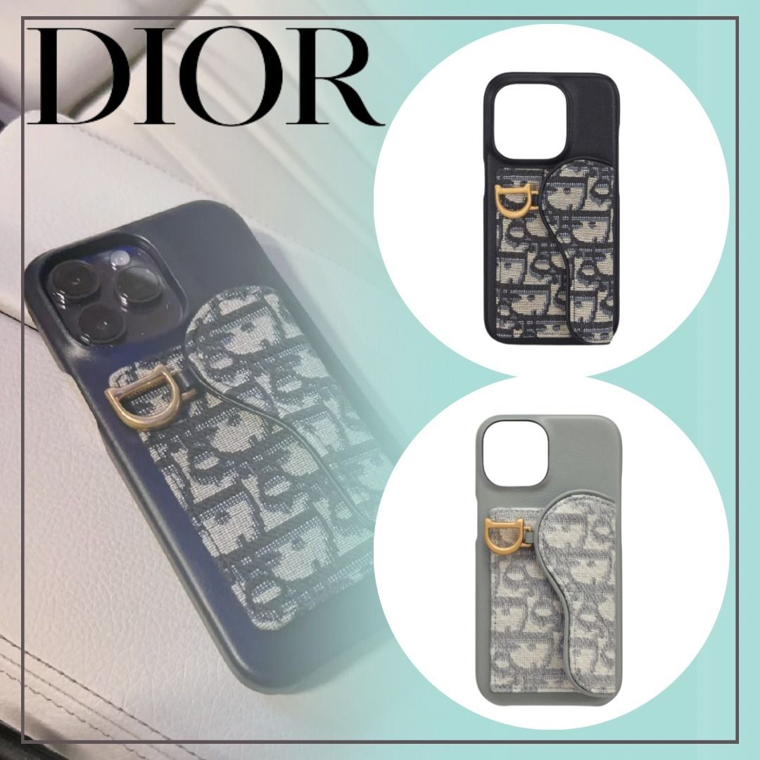 Dior iPhoneケース14pro オブリーク