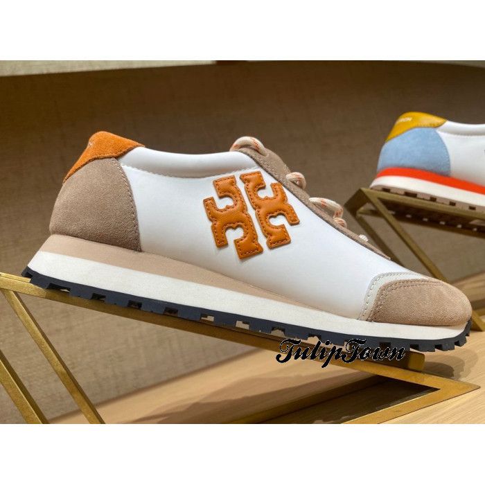 大幅Sale!!国内発送☆Tory Burch VINTAGE スニーカー TORY BURCH】VINTAGE NYLON SNEAKER 在庫確認願います (Tory