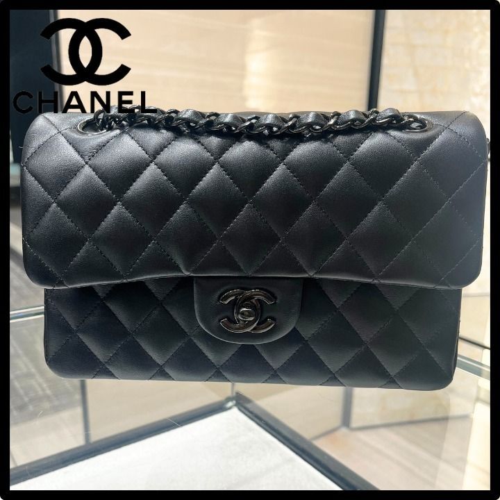 【入手出来たら奇跡】★CHANEL★ショルダーバック★ソーブラック CHANEL 24A新作 ソーブラック ヴァニティ トップハンドル