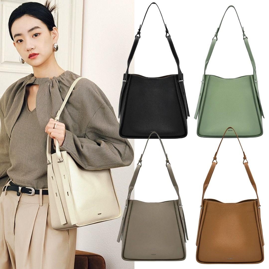 PEDRO☆国内未発売 Demi Hobo Bag ホーボーバッグ 台湾 PEDRO ペドロ Demi デミレザーホーボーバッグ (Pedro