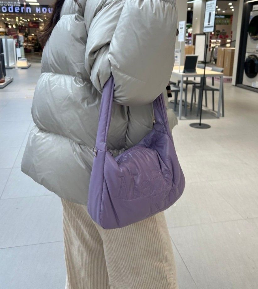 ○MATIN KIM○LOGO STITCH PADDING EASY BAG 4色 バッグ 韓国発
