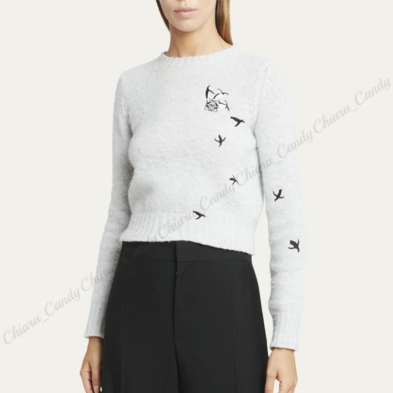 24SS NEW】LOEWE_women/LOEWE x Suna Fujita ペンギンセーター