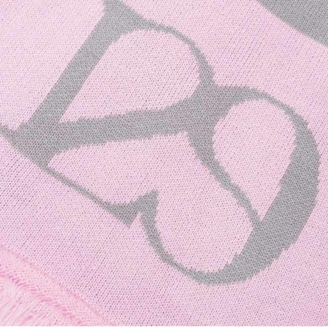 ILLIGO 129 STRIPE MUFFLER PINK BMY1168 (ILLIGO/マフラー